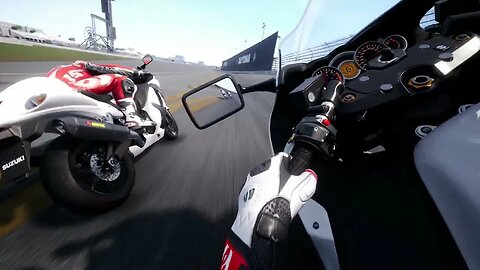 ONBOARD CÂMERA THE FASTEST MOTORCYCLES IN THE WORLD TESTING HAYABUSA ON THE DAYTONA CIRCUIT