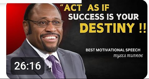 Act as success is your