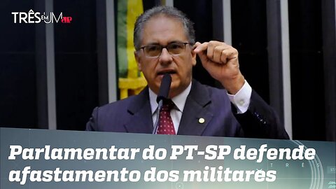 Carlos Zarattini sobe o tom contra as Forças Armadas