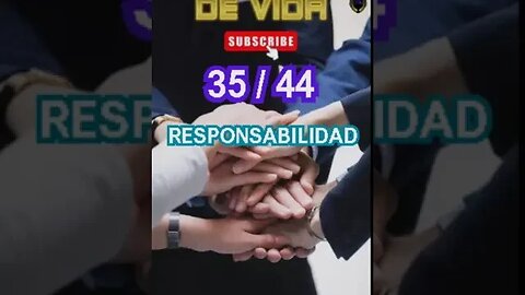 Destino de vida 35 - 44 Responsabilidad