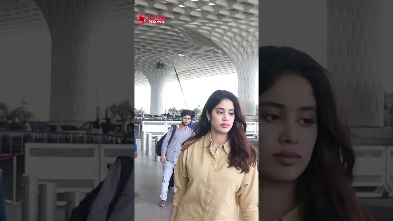 Janhvi Kapoor Spotted At Airport 😍💖📸✈️ #shorts