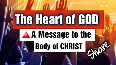 GOD's MESSAGE TO THE BODY OF CHRIST #Prophecy #endtimes #Jesus #repent #prayer *Share**