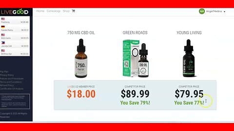 LiveGood New Member Proof