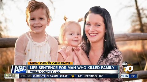 Life sentence for man who killed family