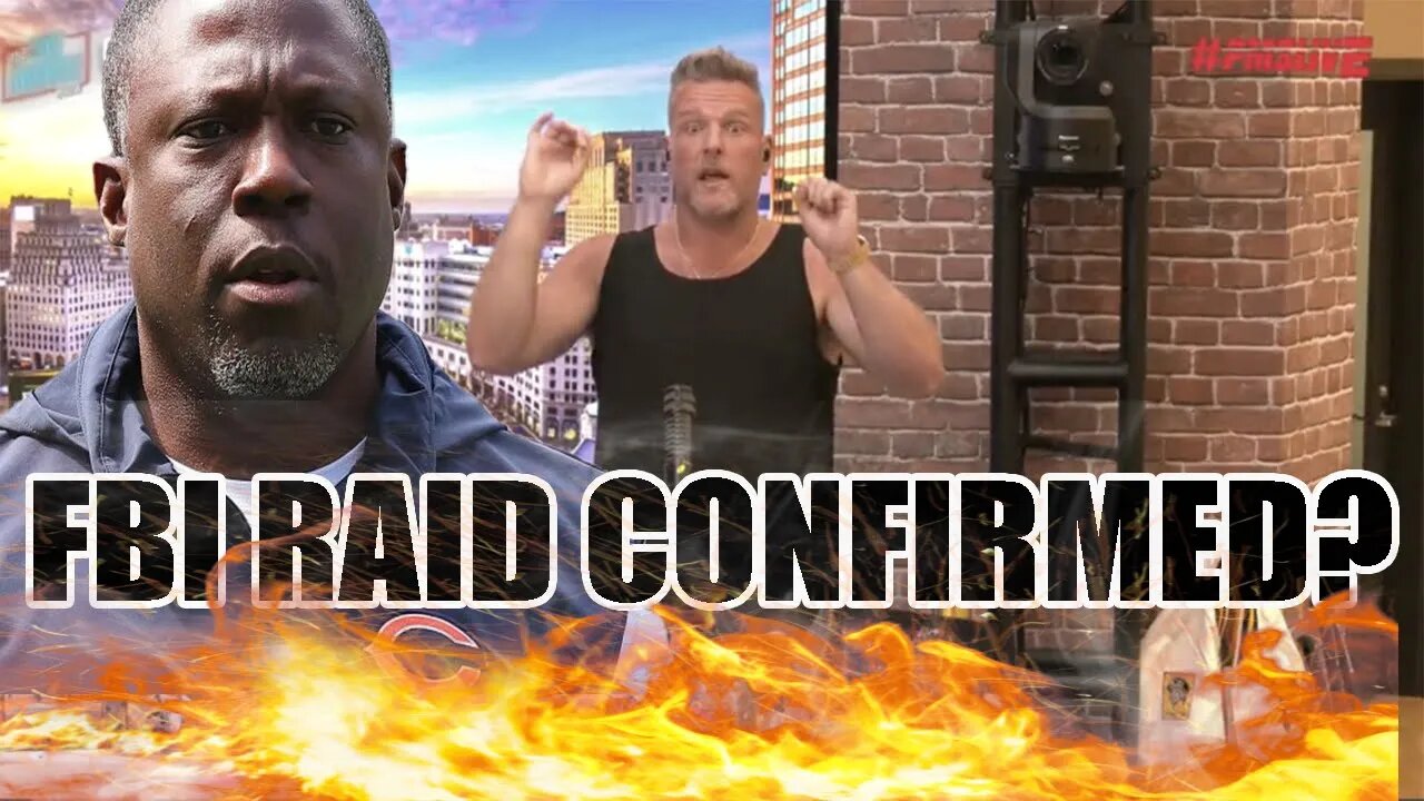 Pat McAfee dropped a BOMBSHELL on Ex Bears DC Alan Williams resigning! Was told FBI Raid was REAL!