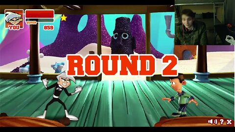 Sheen VS Danny Phantom In A Nickelodeon Super Brawl 2 Battle With Live Commentary