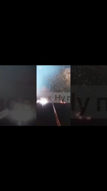Russia Ukraine War: Kerch Bridge Explosion - The Moment It Happened #shorts