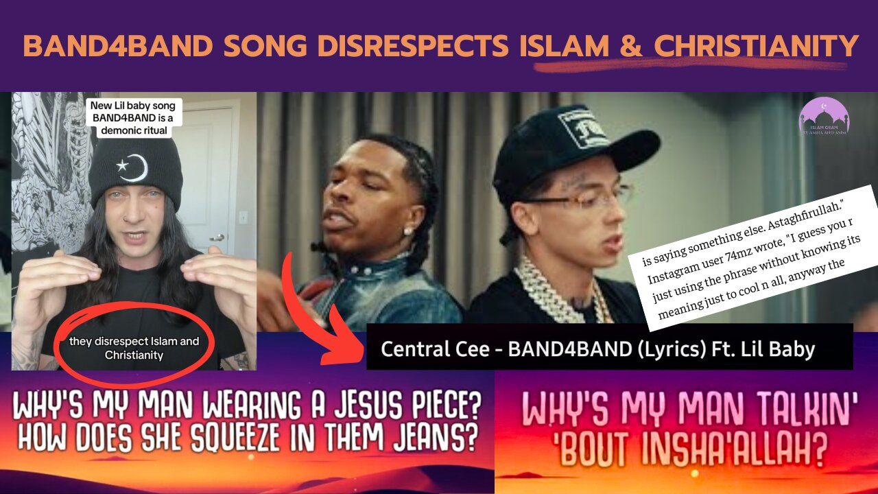 Lil Baby & Central Cee New Song Band4Band Controversy : Insult Islam and Christianity?