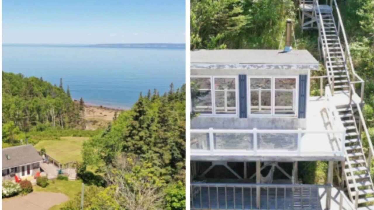 This Beautiful Nova Scotia Beach Cottage With A Separate Bunkhouse Is Somehow Only $350k