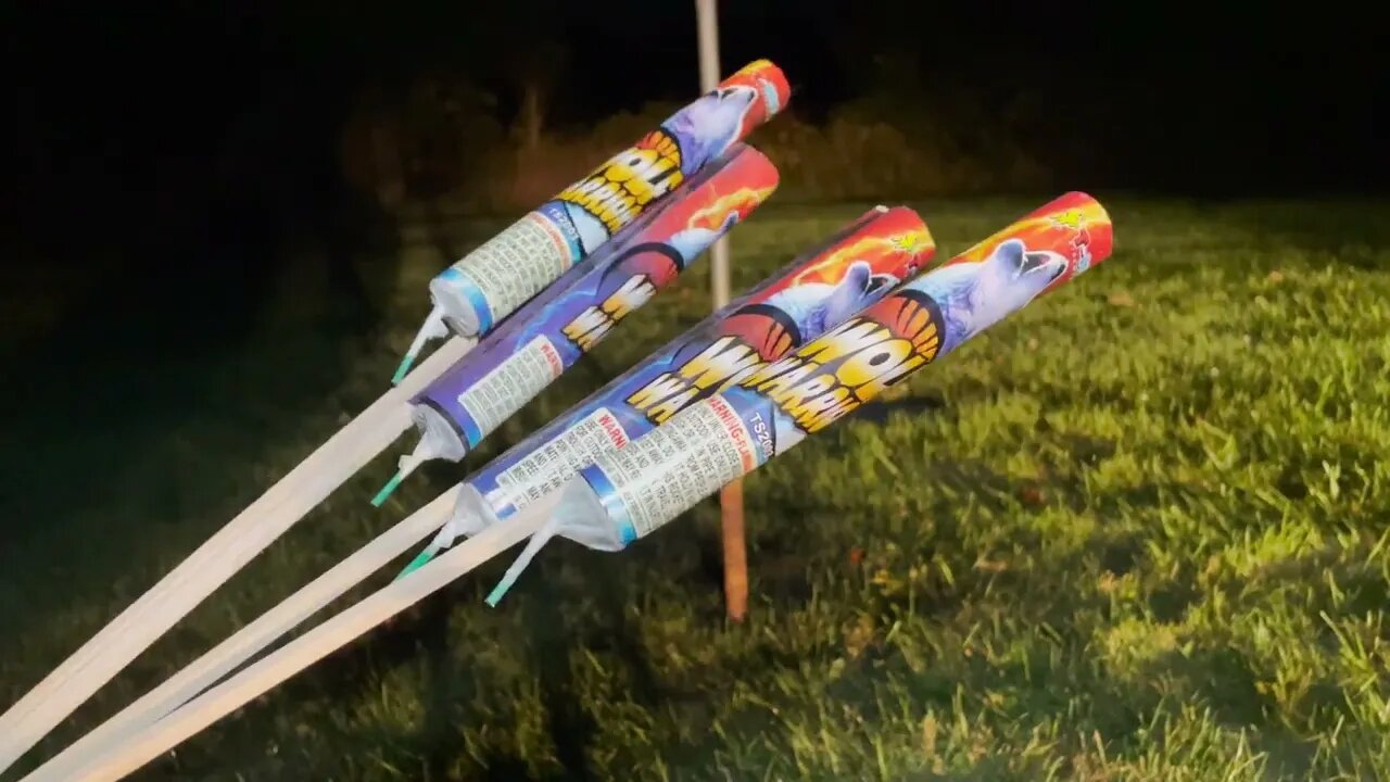 Firework Rockets in October!