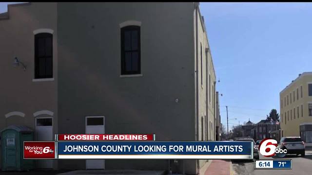 Johnson County is looking for people to help design murals