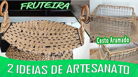 2 Ideias Incriveis de Artesanato pra Decorar - DIY