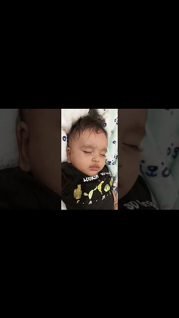 4 months baby sleeping at night #baby #shortsvideo #shorts