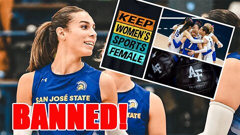 WOKE Air Force Academy BANS KEEP WOMEN'S SPORTS FEMALE shirt against TRANS opponent Blaire Fleming!