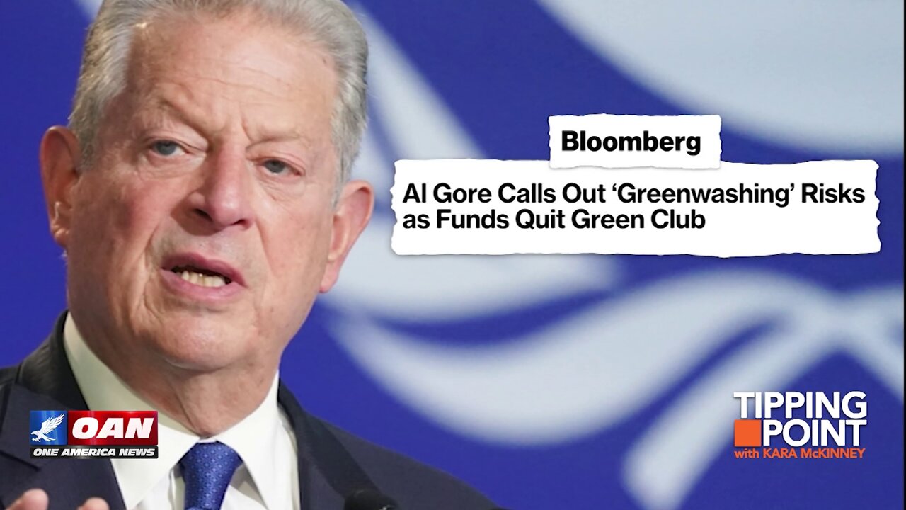 Tipping Point - Al Gore Calls Out "Greenwashing" Risks