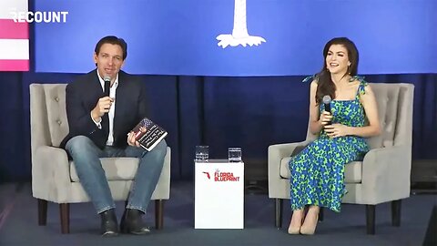 Ron DeSantis event with his wife goes CRINGE quick