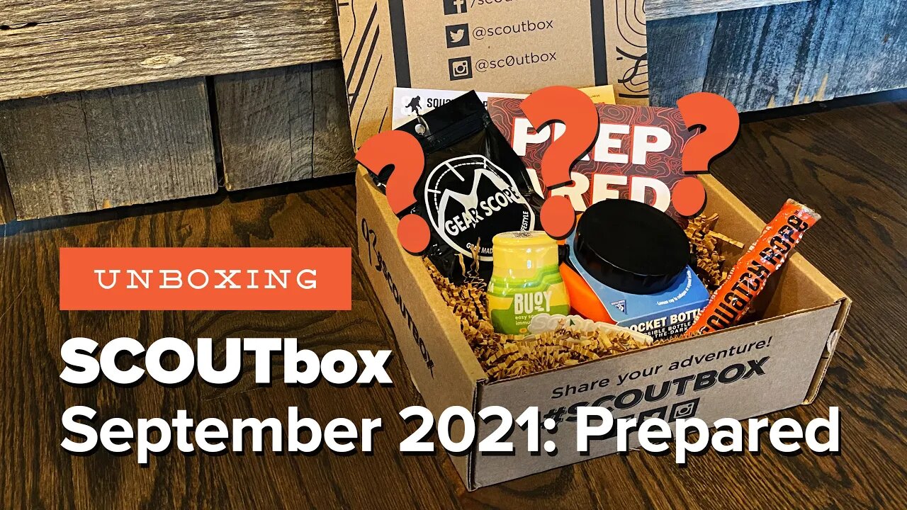 SCOUTbox September 2021 Unboxing (+ Discount Code!) - An Outdoors Subscription for Families