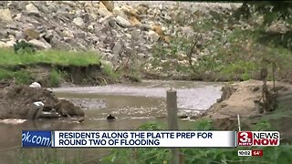 As Platte River rises, Buccaneer Bay residents prepare for another possible flood