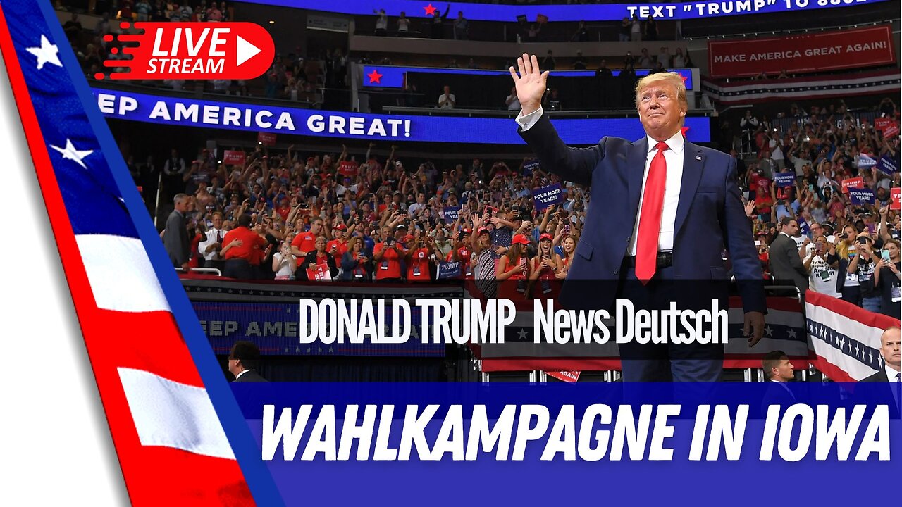 Donald Trump LIVE aus IOWA