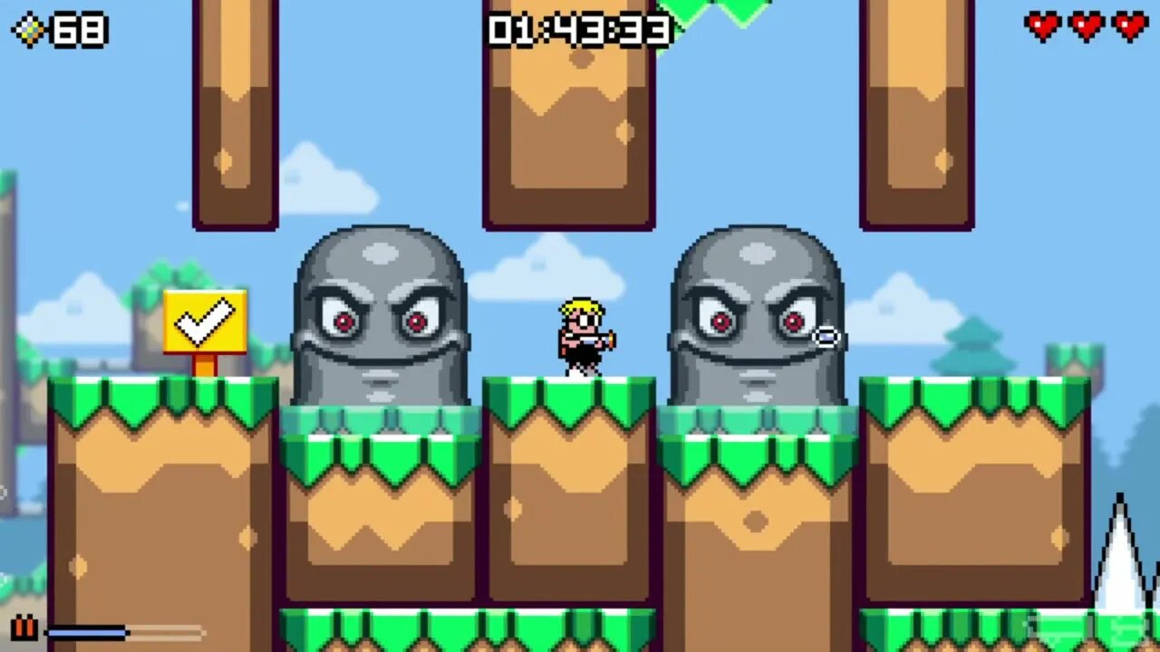 Mutant Mudds - Casual Playthrough #01