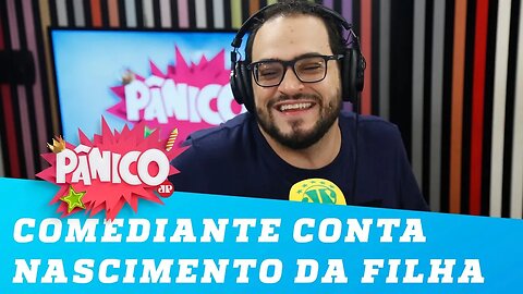 Matheus Ceará explica como a esposa se preparou para o nascimento da filha em novo standup