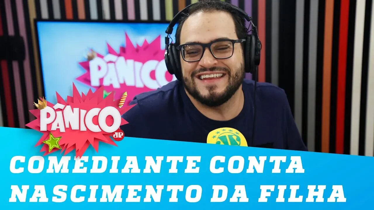 Matheus Ceará explica como a esposa se preparou para o nascimento da filha em novo standup