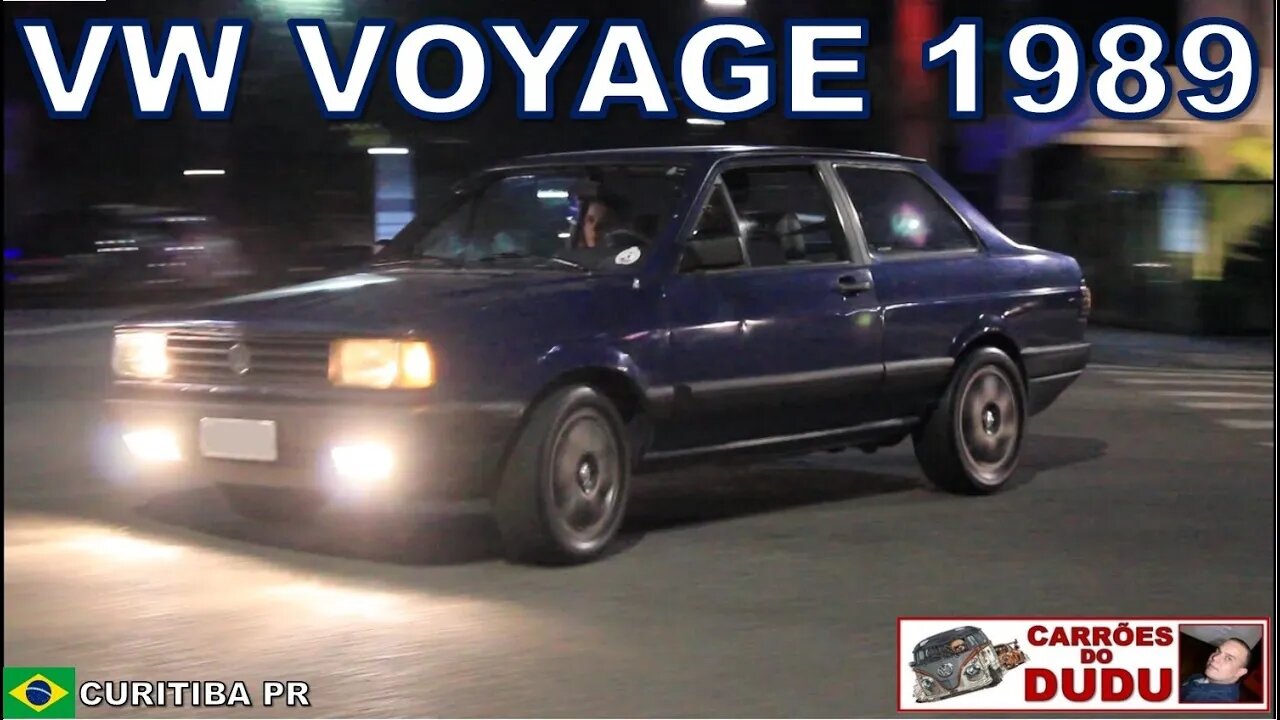 VOLKSWAGEN VOYAGE 1989 QUADRADO - CARRÕES DO DUDU