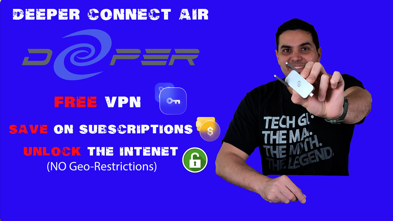 Deeper Connect Air : The NO FEE VPN