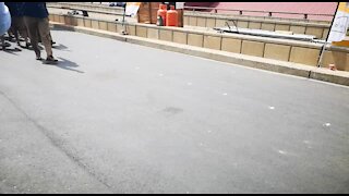 SOUTH AFRICA - Johannesburg - Reopening of the M2 Motorway (Video) (2hp)