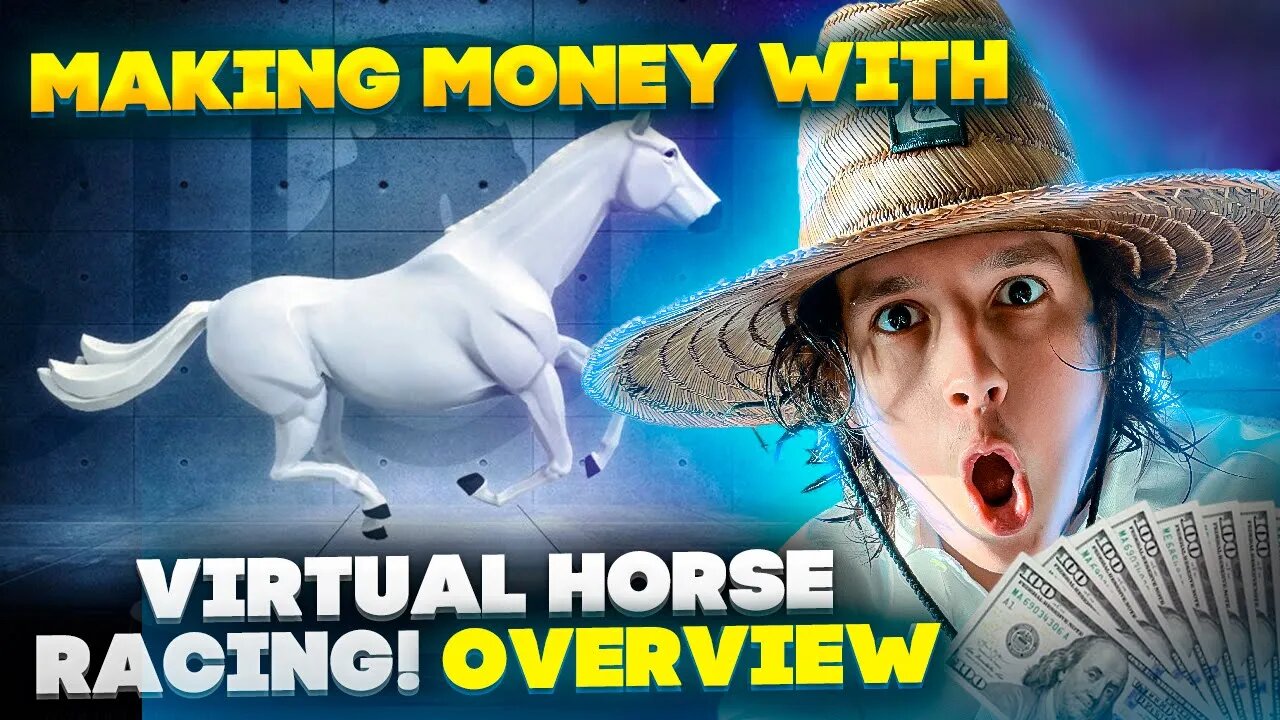 HOW TO EARN $ RACING VIRTUAL HORSES? - DERACE BEGINNERS TUTORIAL!