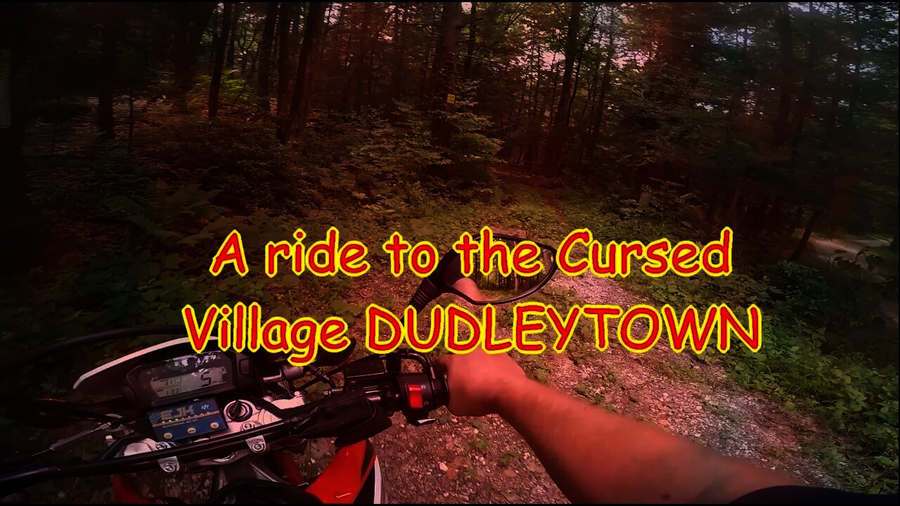 A ride to Cursed/ Haunted Dudleytown, CT 4th of July weekend 2016