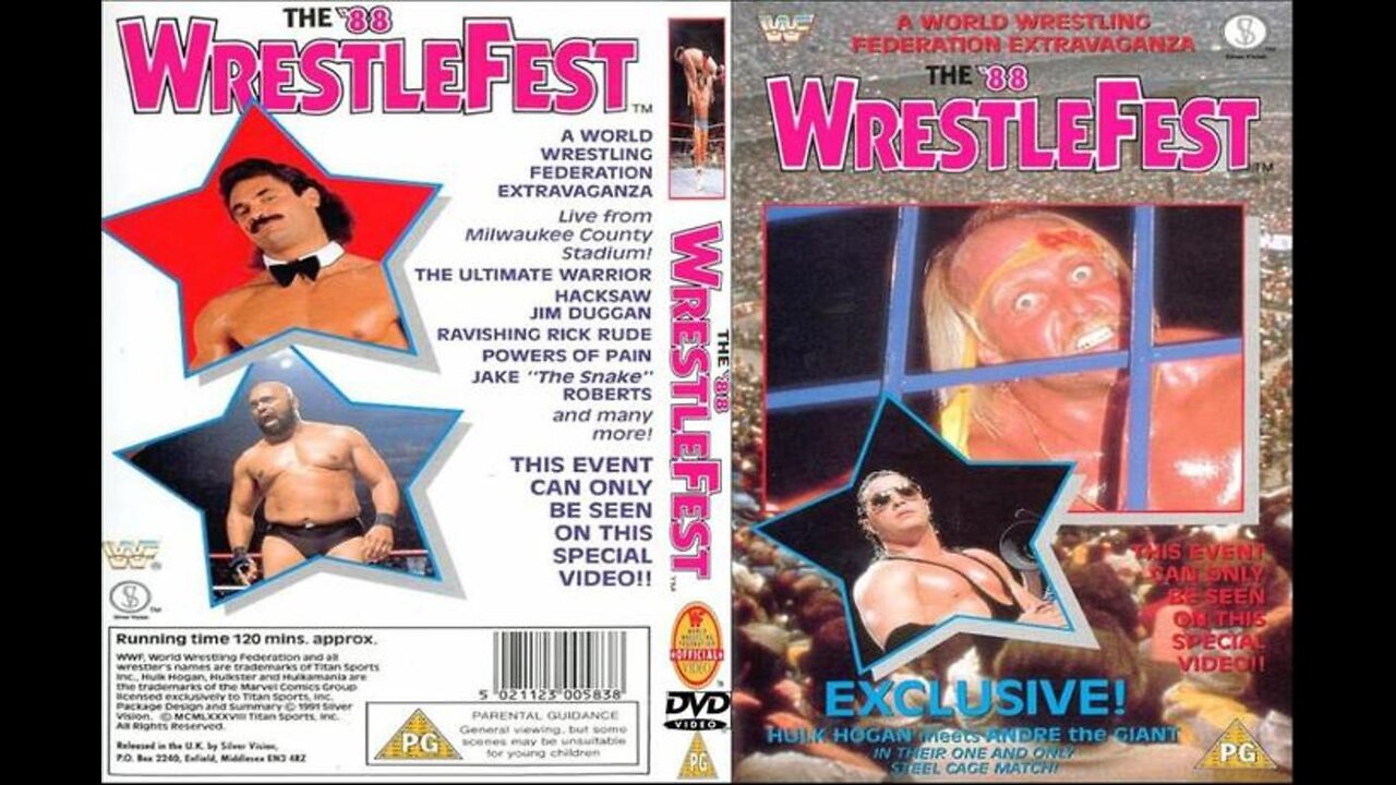 WWF Coliseum Video Wrestlefest '88 Jul 31 1988 **NOT ON PEACOCK. NOT ON WWE NETWORK**