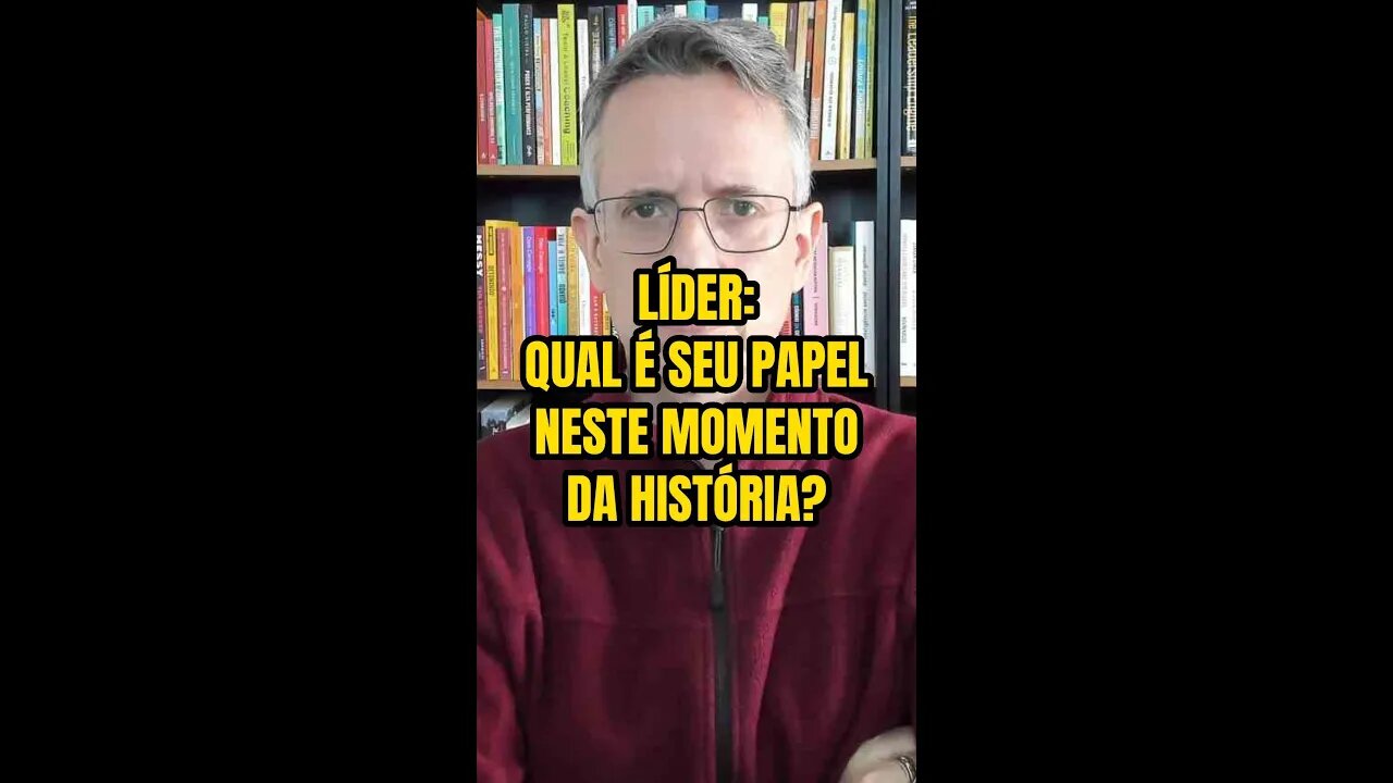 Insight 94/365 - Líder: Qual Seu Papel Neste Momento Da História?