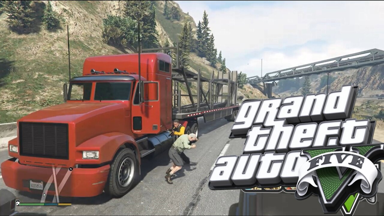 GTA 5 SEMI TRUCK ULTIMATE TRUCK DRIVING SIMULATOR SEMIS EPISODE 11