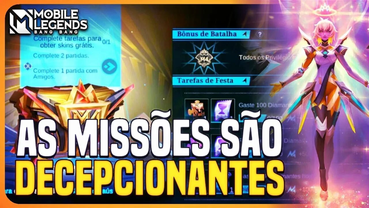 AS MISSÕES DO BAÚ VEIO E SÃO DECEPCIONANTES... | MLBB