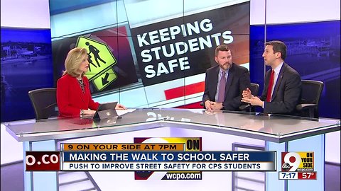 How can we make the walk to school safer?