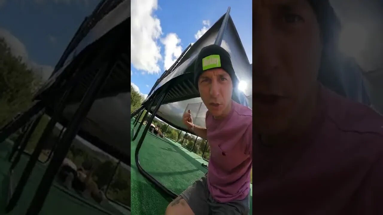 World's Tallest Trampoline