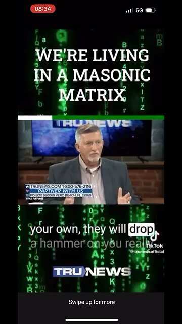 They want you to live in a matrix! Don’t think do what they say!