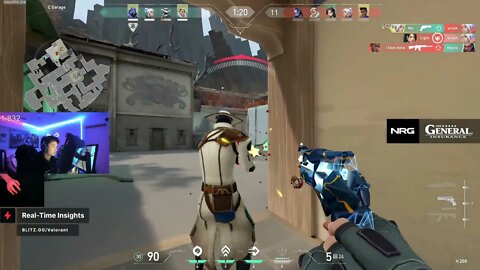 Putting the team on his back