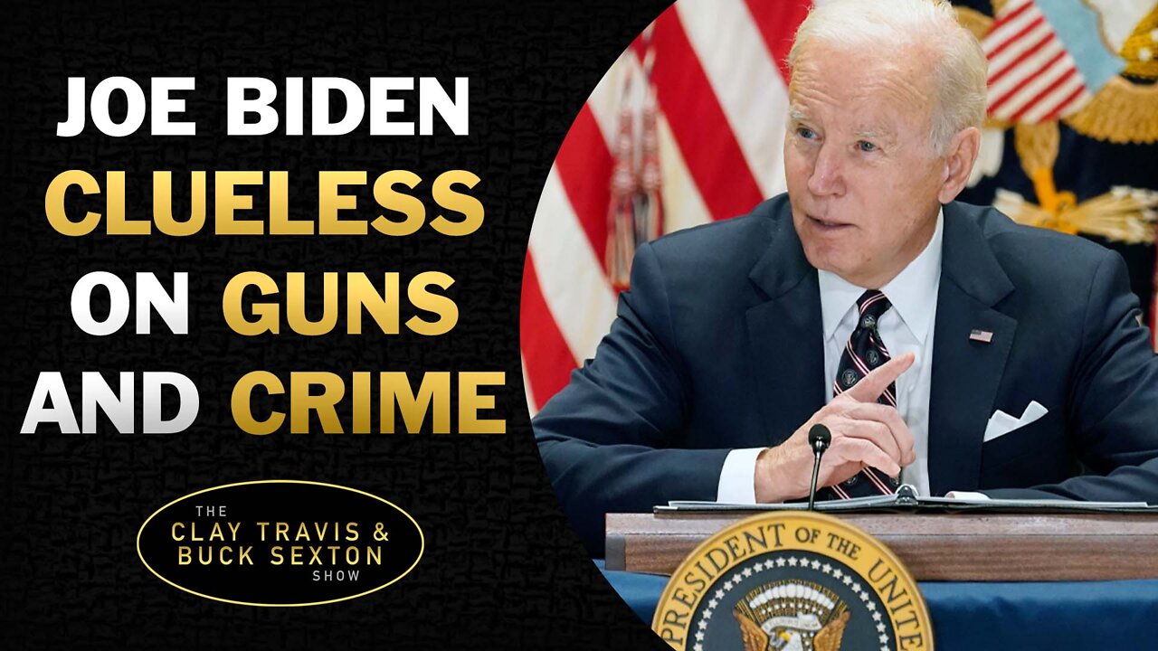 Joe Biden CLUELESS on Guns and Crime