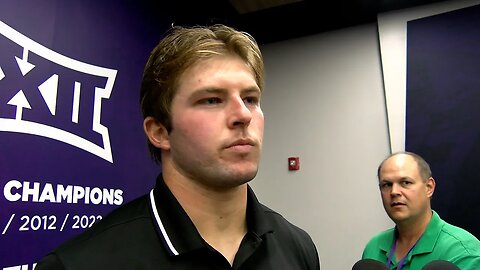 Kansas State Football | Austin Moore Postgame Interview | K-State 42, Troy 13