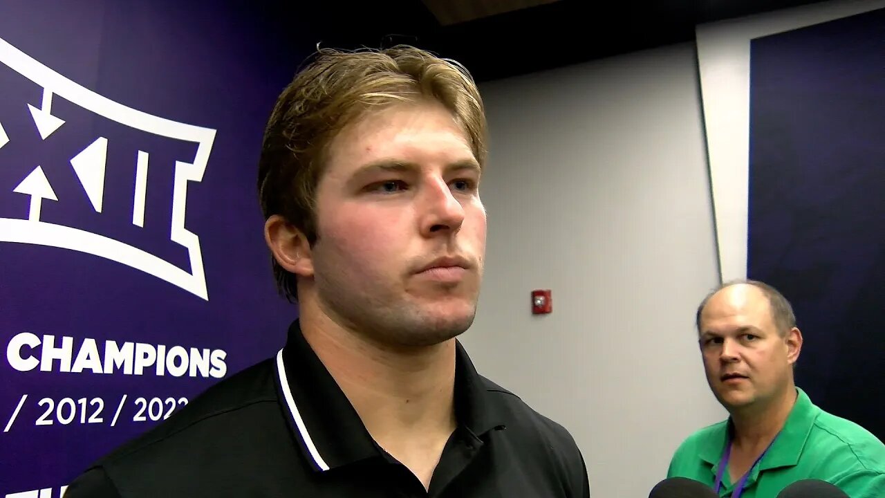 Kansas State Football | Austin Moore Postgame Interview | K-State 42, Troy 13