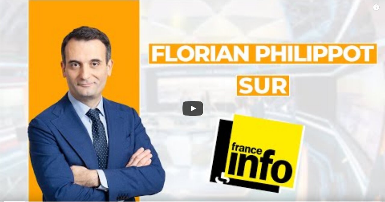 Florian Philippot sur France Info « On va avoir d’énormes surprises ! »