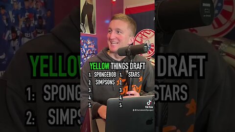 Who Won The Yellow Things Draft?!