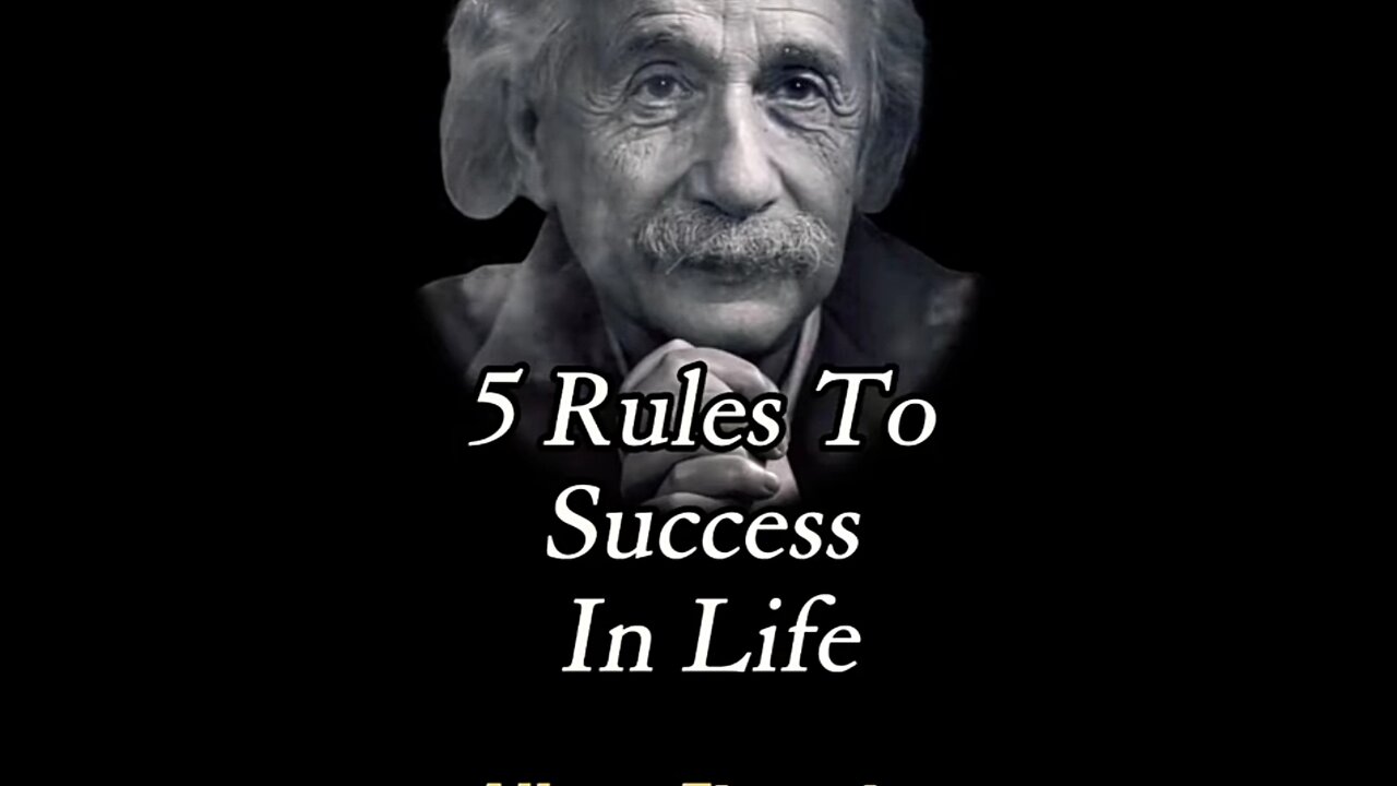 5 Guiding Principles from the Renowned Physicist : ALBERT EINSTEIN