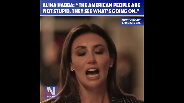 Trump lawyer Alina Habba spoke out at Trump's NY criminal trial "witch hunt after witch hunt."