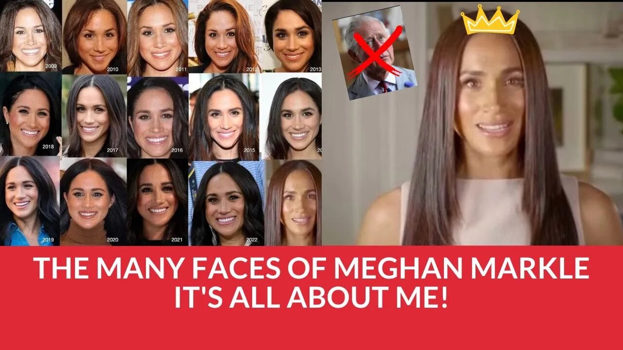 The Many Faces of Meghan Markle , Operation Coronation Take Over In Full Effect! #meghanmarkle