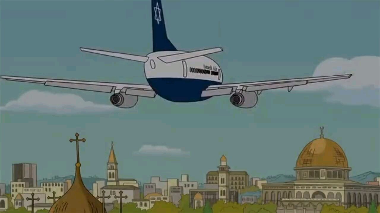 Every ISRAEL AnD ISRAELI MENTION ON SIMPSON