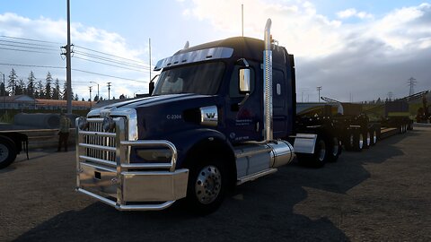American Truck Simulator / Alaska North to the future map / LLCC server