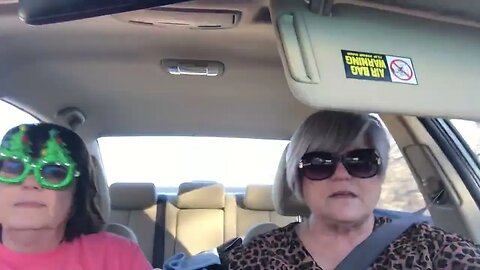 Mrs B and Auntie last video on trip home from seeing Home Free in Tulsa 2021 (#14)